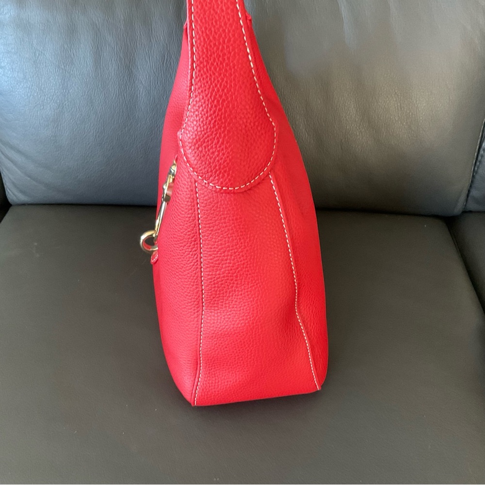 Dooney & Burke Logo Lock Hobo - Picture 4 of 9